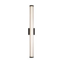 Golden 5590-OWL36 BLK - Golden Lighting Rodara Integrated LED 36in Outdoor Wall in Matte Black